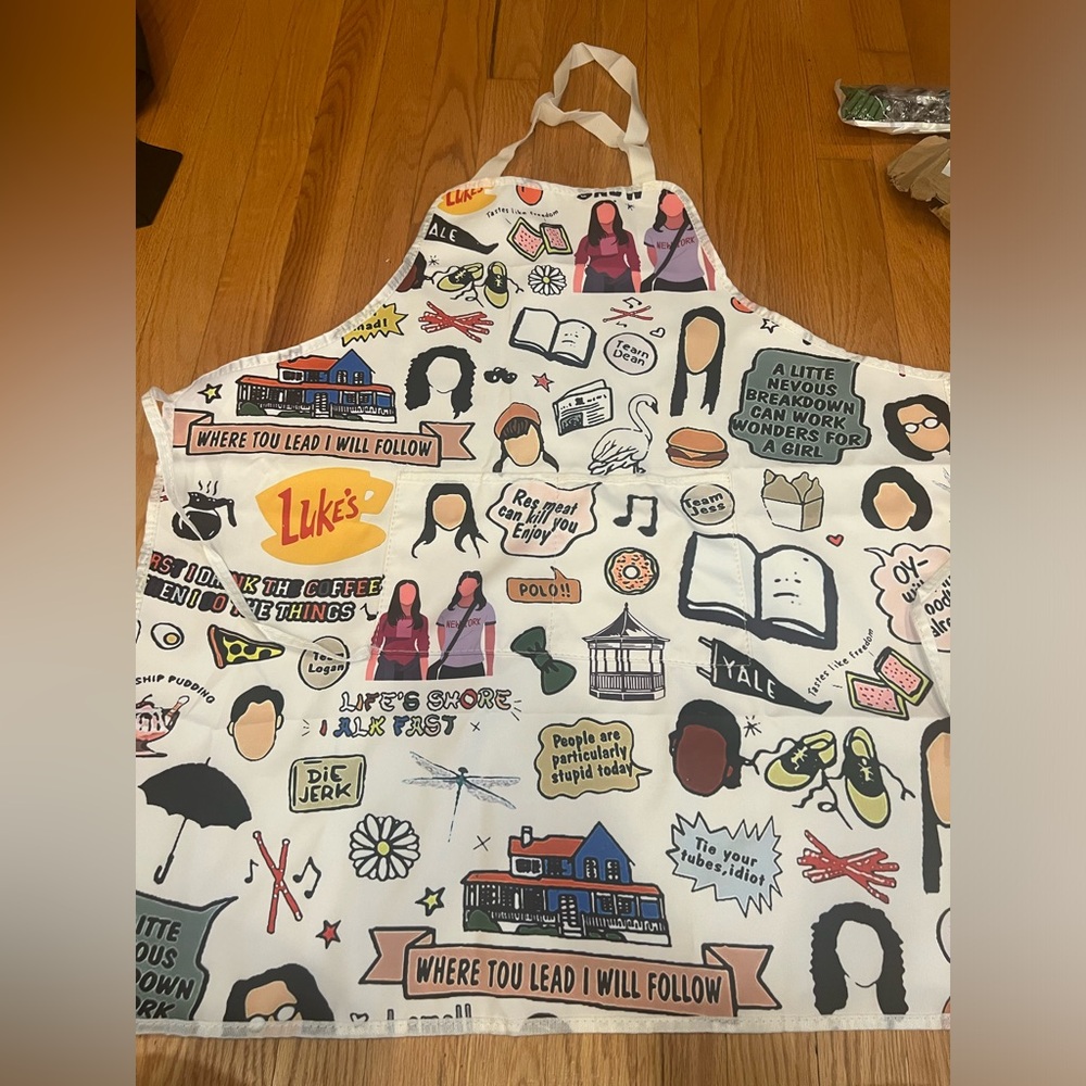 Colorful Graphic Apron